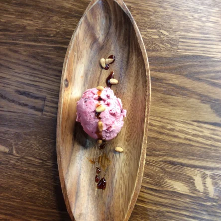 Брусничное парфе