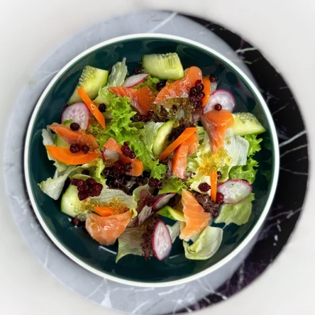 Семушка с морошковой икрой